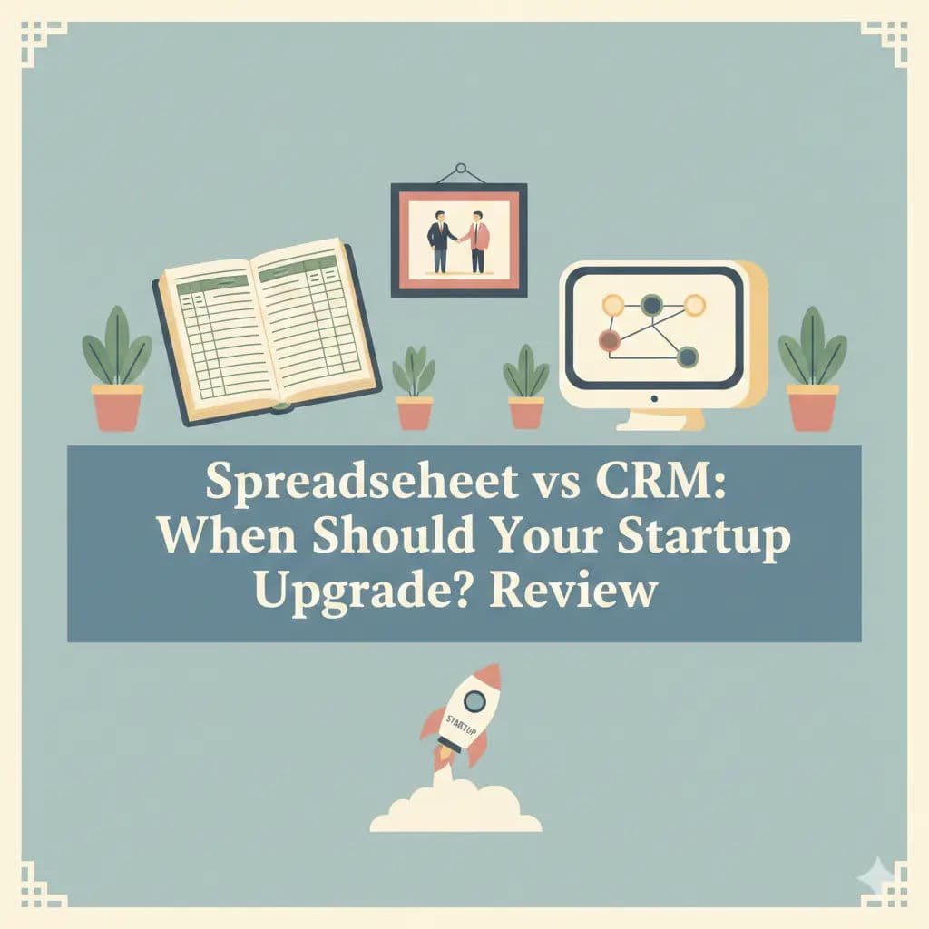 Spreadsheet vs CRM: When Should Your Startup Upgrade?