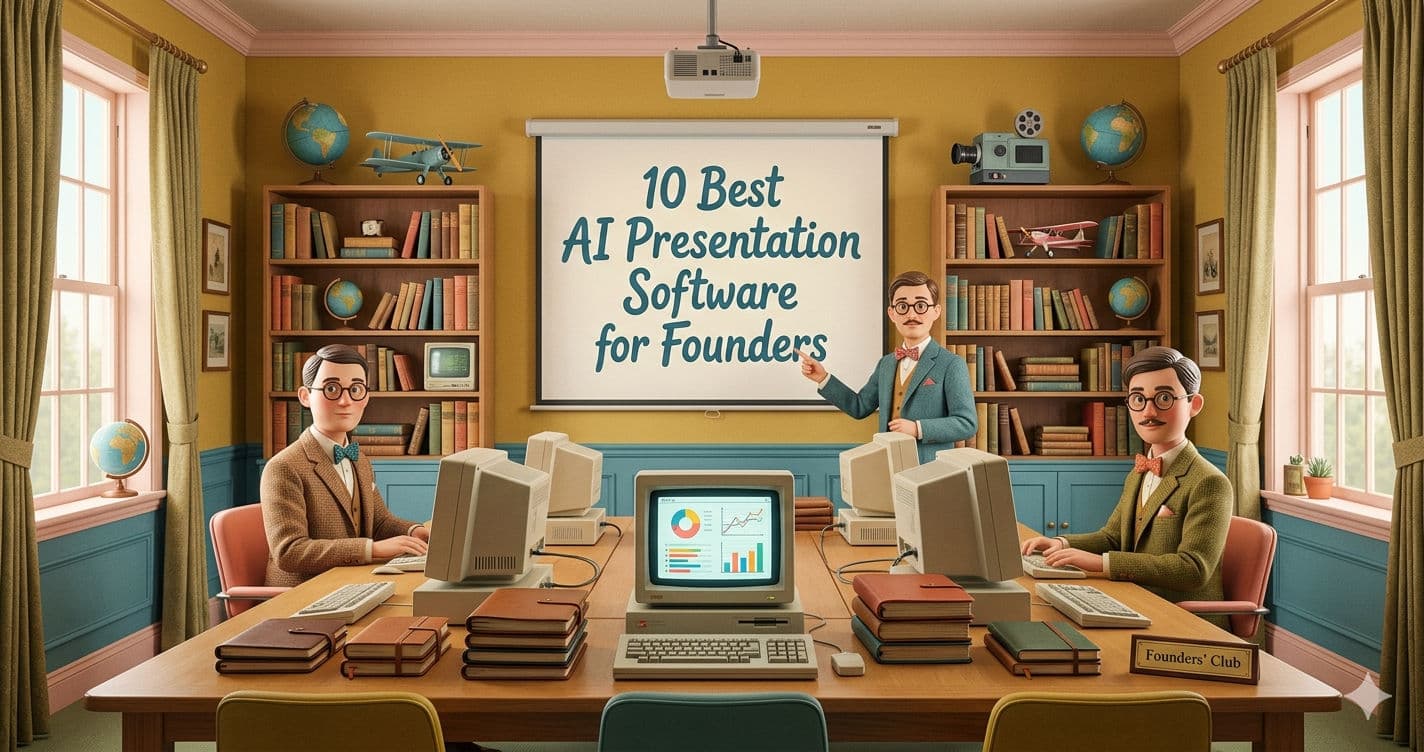 10 Best AI Presentation Software for Founders (2026 Rankings)