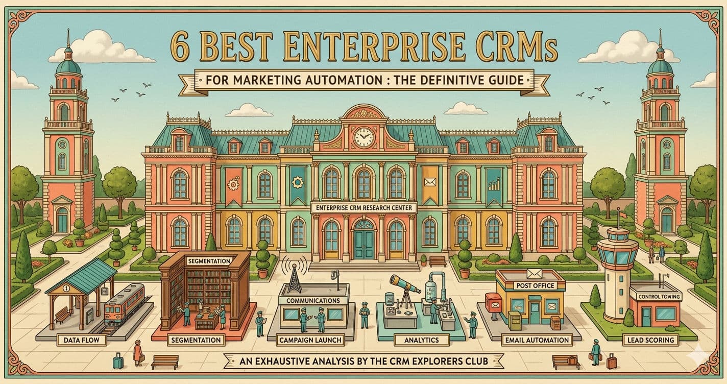 6 Best Enterprise CRMs for Marketing Automation in 2026: The Definitive Guide