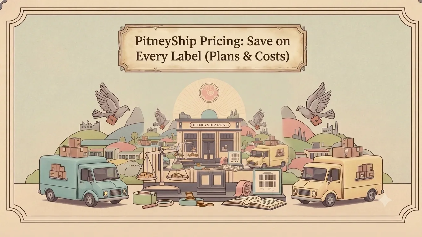 PitneyShip Pricing 2026: Save on Every Label (Plans & Costs)