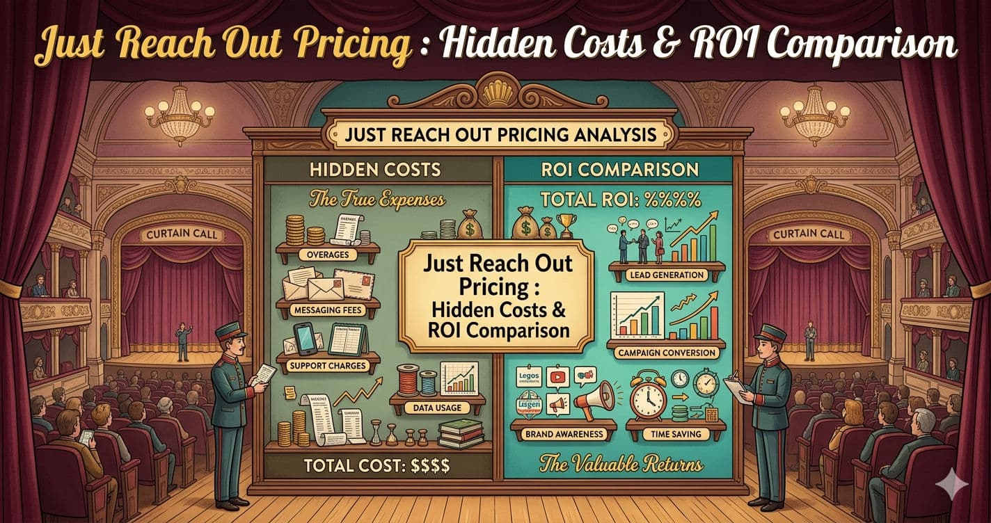Just Reach Out Pricing 2026: Hidden Costs & ROI Comparison
