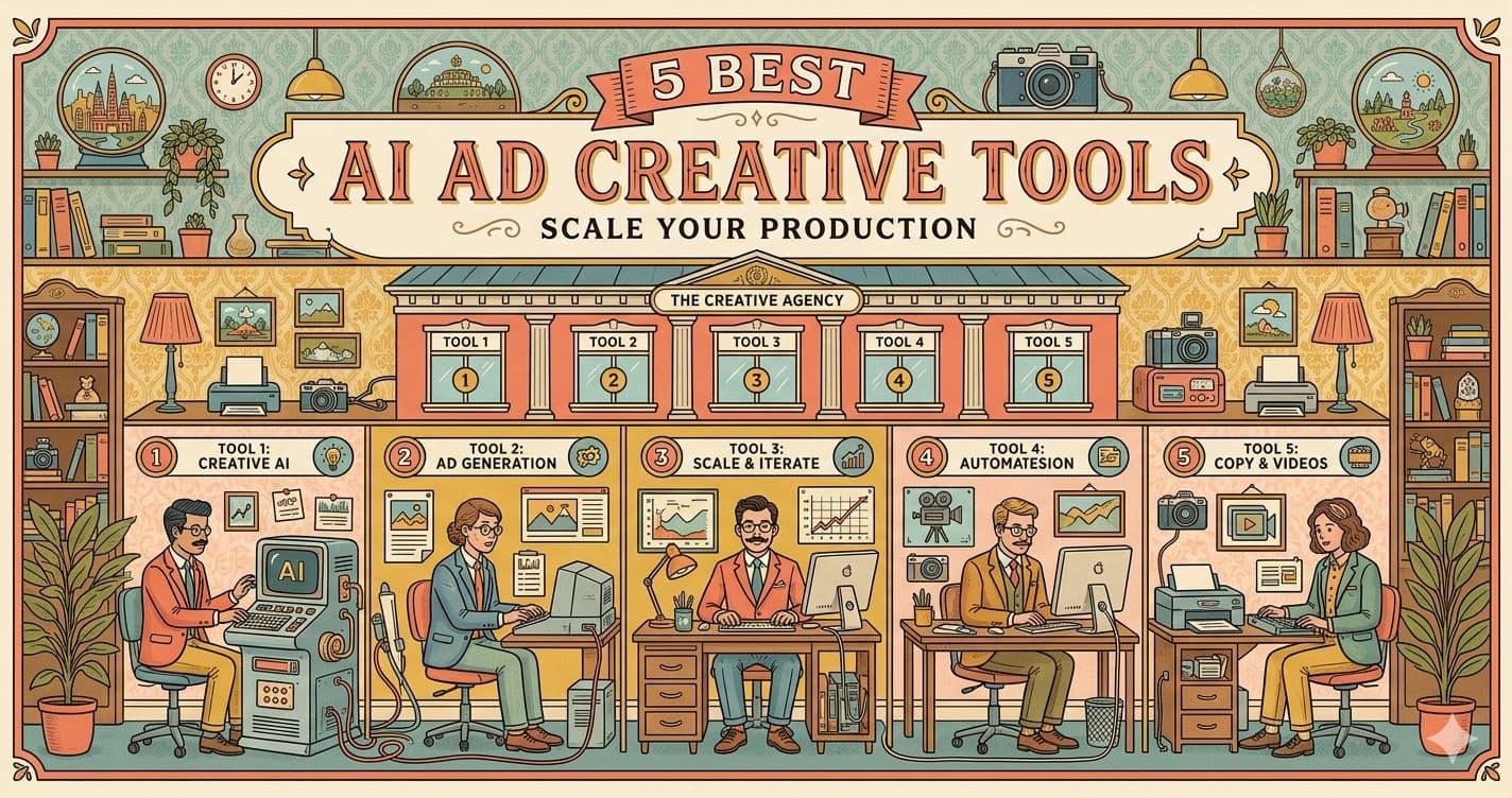 5 Best AI Ad Creative Tools 2026: Scale Your Production