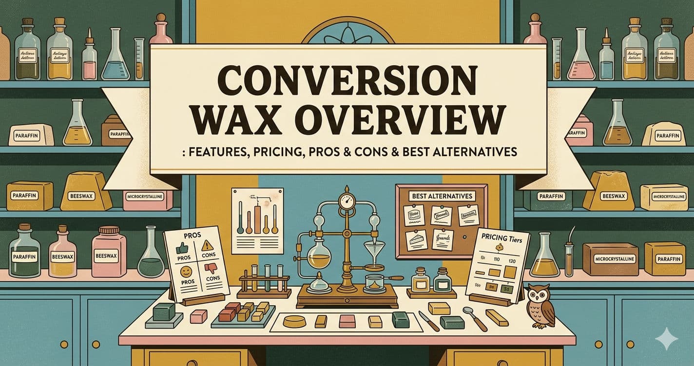 Conversion Wax Overview 2026: Features, Pricing, Pros & Cons & Best Alternatives