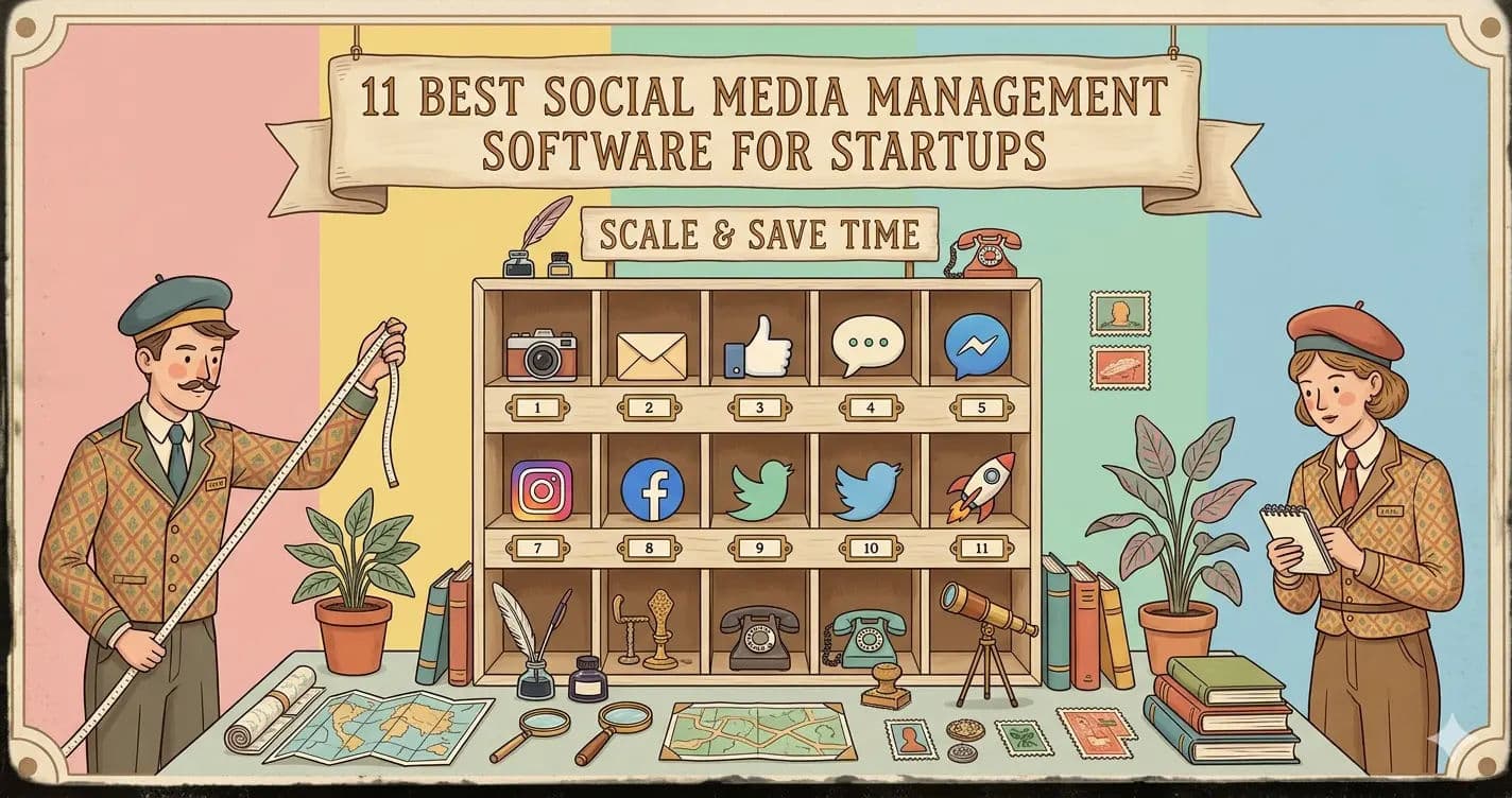 11 Best Social Media Management Software for Startups 2026: Scale & Save Time