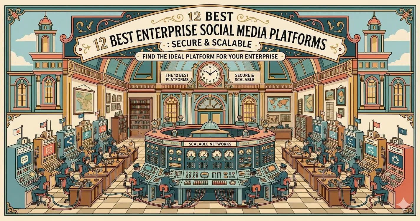 12 Best Enterprise Social Media Platforms 2026: Secure & Scalable