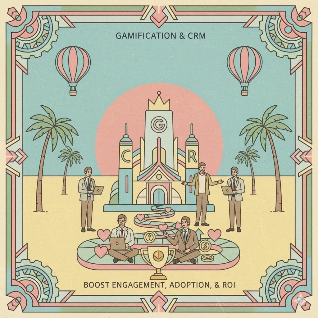 Gamification & CRM: Boost Engagement, Adoption, & ROI