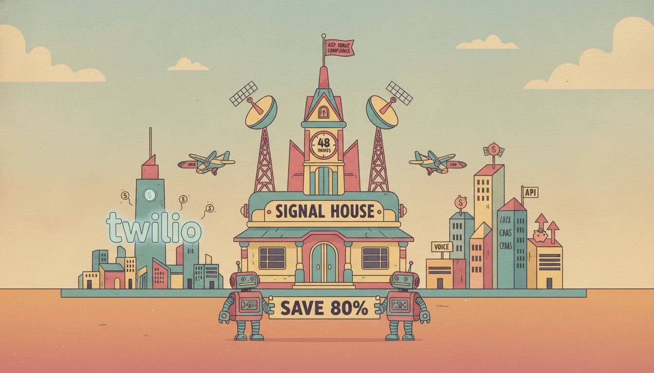 Signal House vs Twilio (2026): Save 80% on SMS & Voice APIs