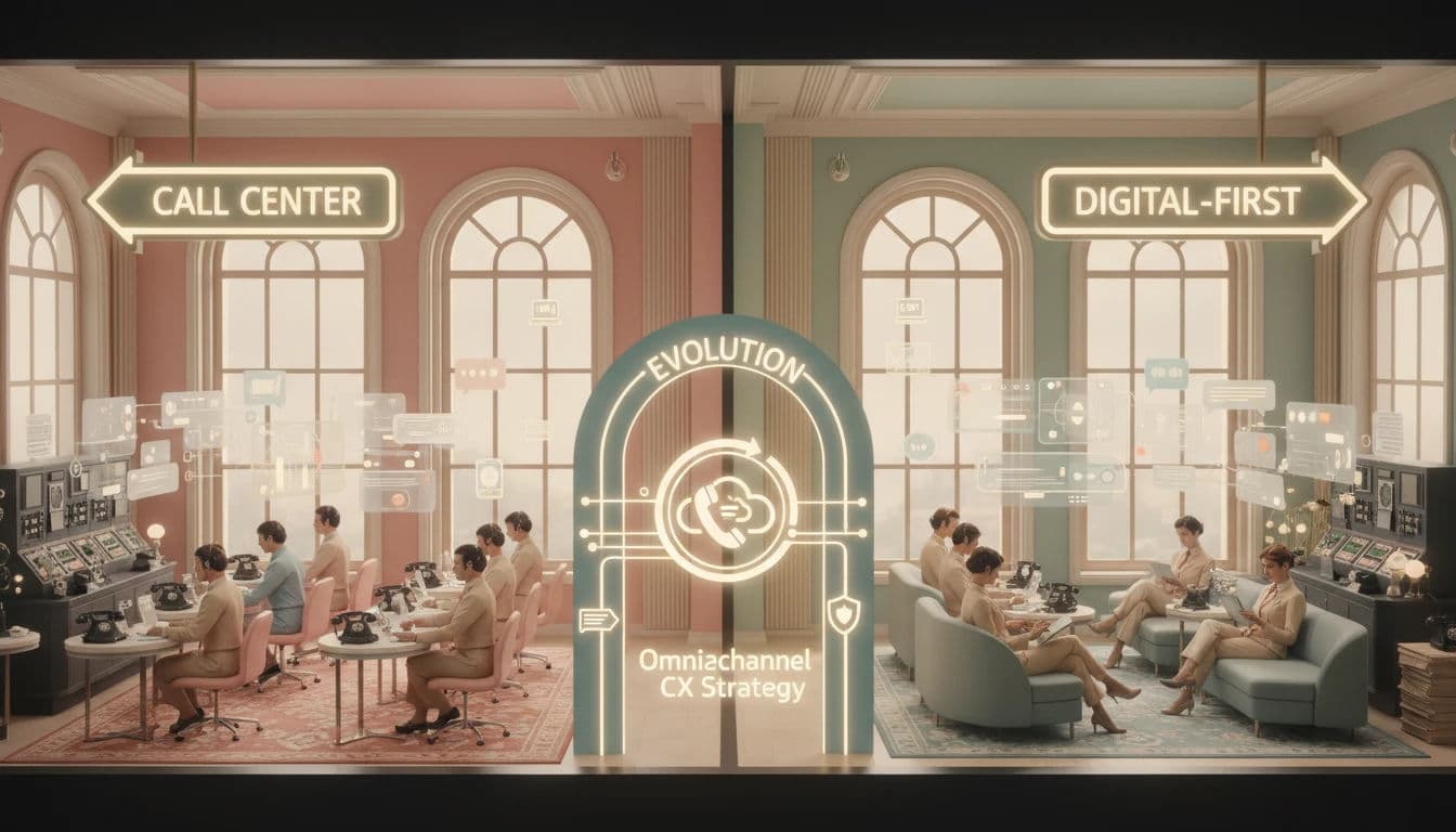 Evolution of Customer Support: Call Centers to Digital-First